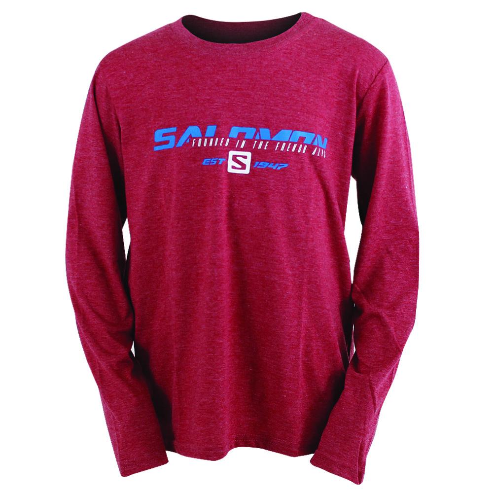 Tops Salomon Hombre Rojas - Salomon Argentina FAST FORWARD LS M,915803-KIF